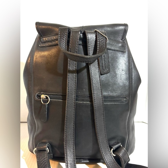 Coach vintage unisex Black Leather Bag main image 10